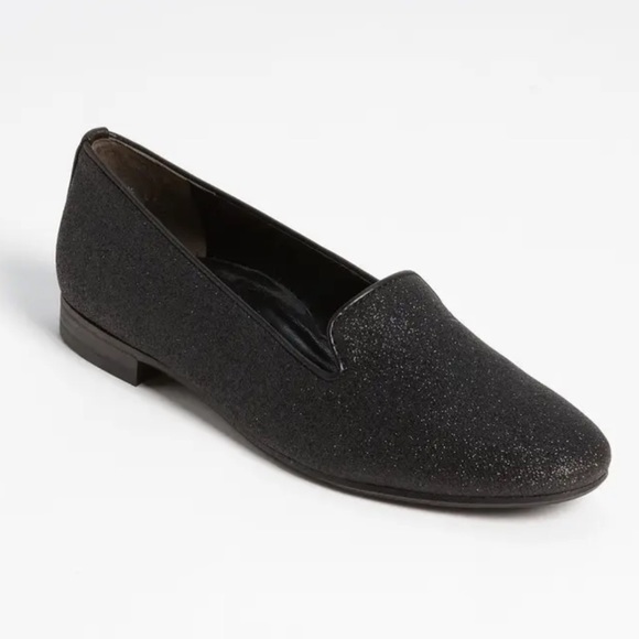 Paul Green Panache Slip On Flat in Shimmer Black Size‎ 9.5 - Picture 1 of 9